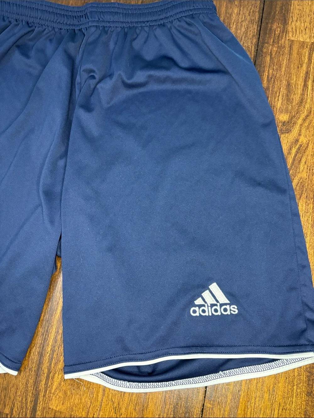 adidas men’s Navy Blue Athletic Training Shorts